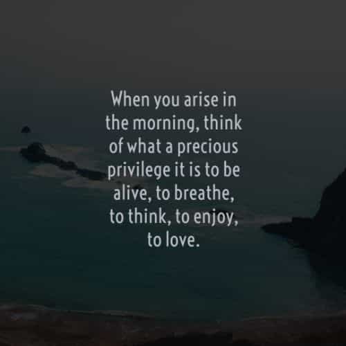 image with good morning quote