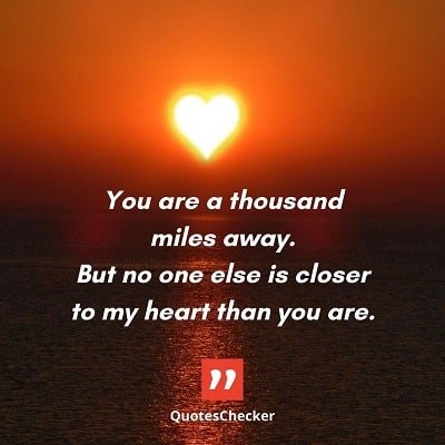 Long Distance Relationship Quotes | QuotesChecker