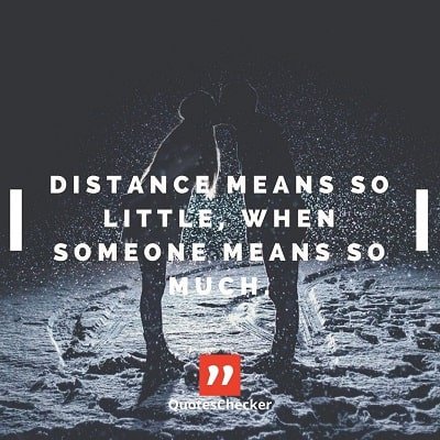 Quotes about Long Distance Relationships and Trust | QuotesChecker