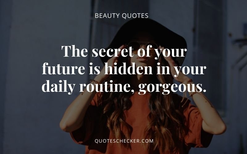 Self Beauty Quotes | QuotesChecker