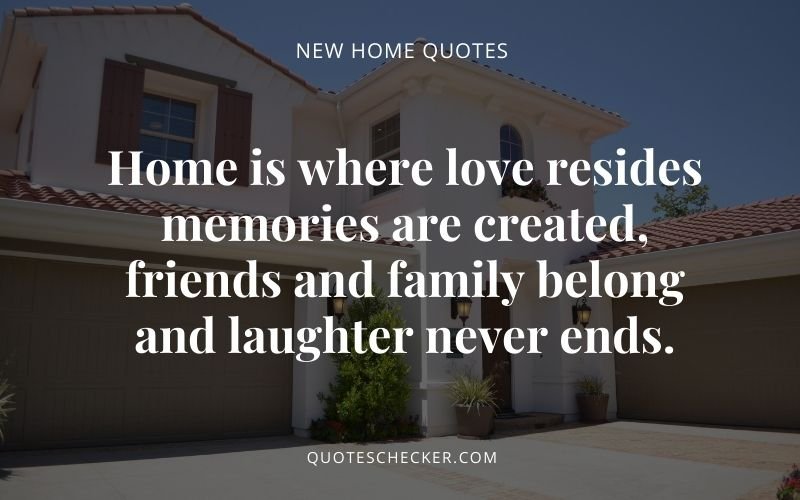 New Home Wishes | QuotesChecker