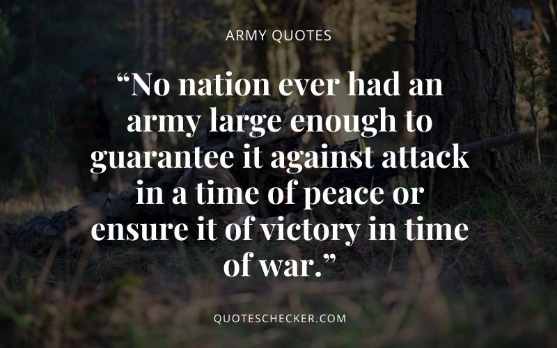 Army Sayings | QuotesChecker