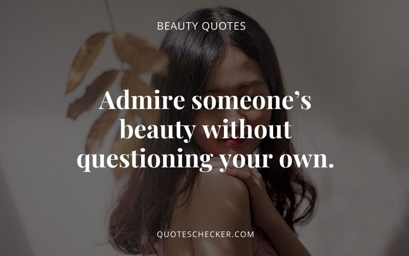 Beauty Quotes in English | QuotesChecker
