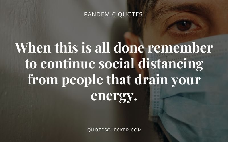Pandemic Quotes | QuotesChecker