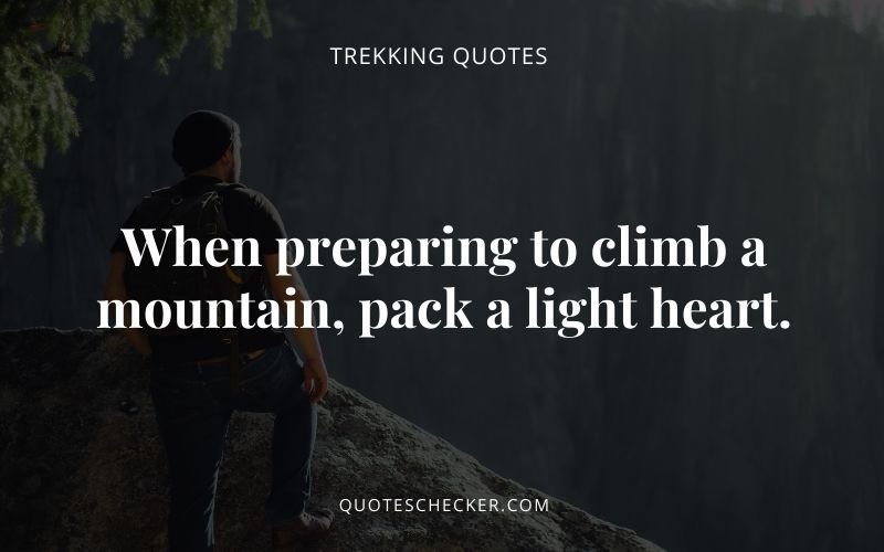 trekking captions | QuotesChecker