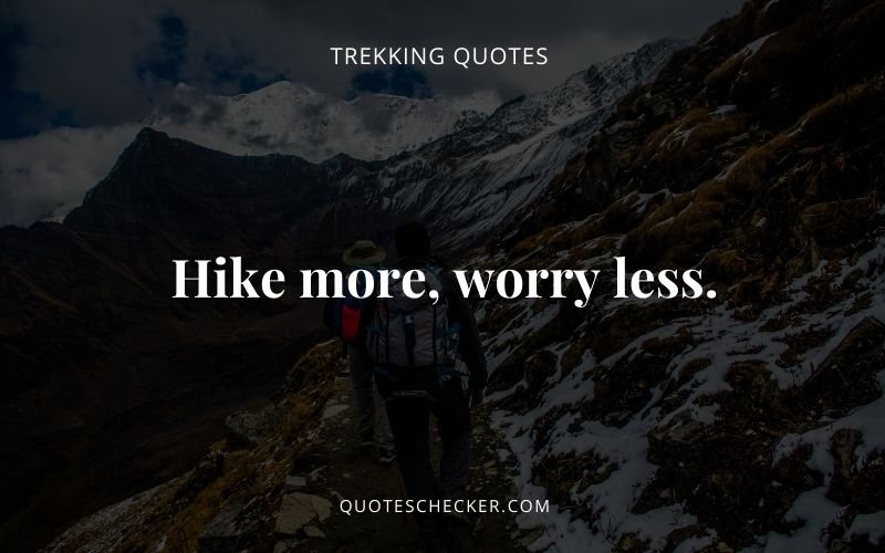 trekking quotes | QuotesChecker