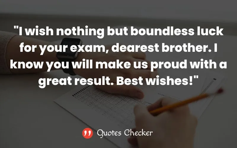 All the Best Wishes for Exams