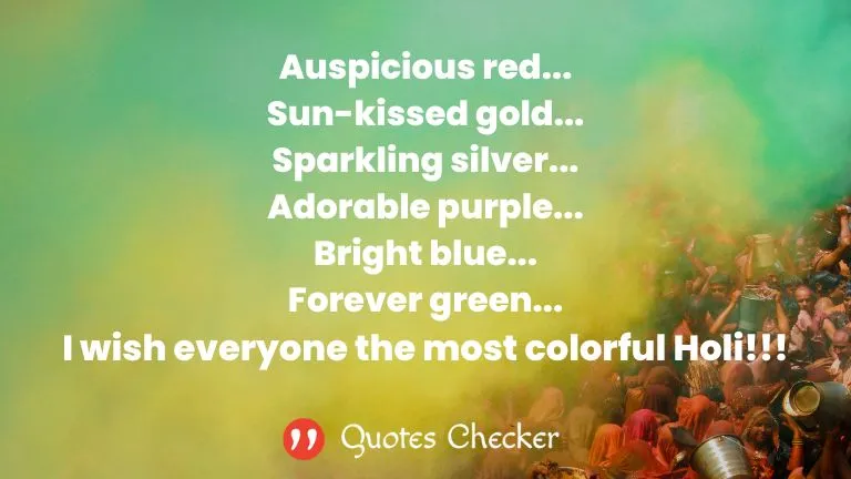 quotes on holi
