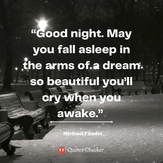 quotes on good night