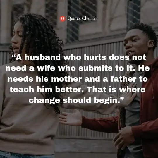 Neglecting wife Husband hurting wife quotes 