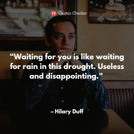 Quotes on waiting for someone 