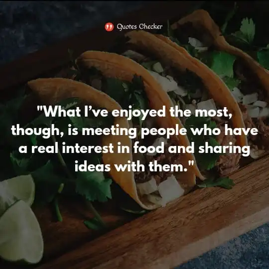 Images of world food quotes