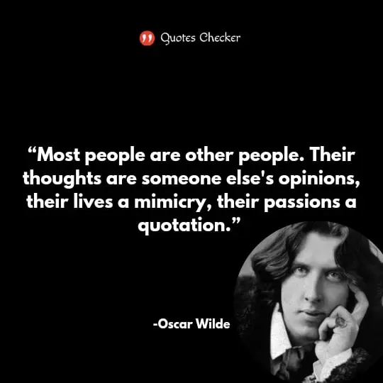 Famous sayings and quotes by Oscar Wilde