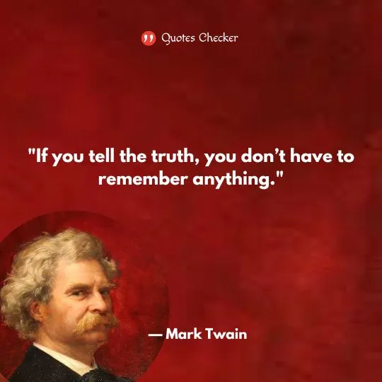 Quotes by Mark Twain 