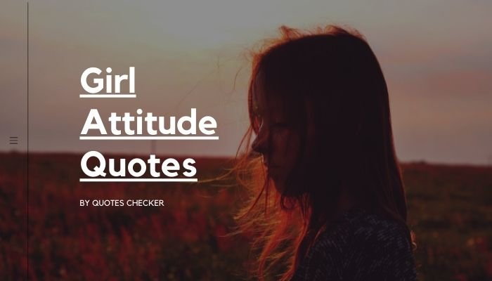 BEST Girl Attitude Quotes and Captions