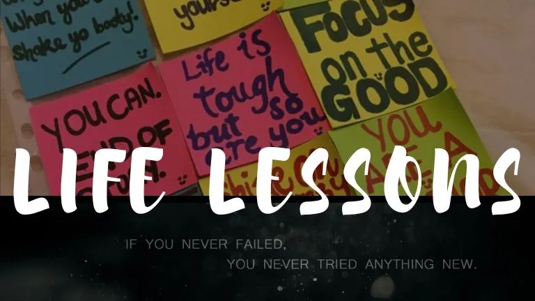 Featured image of Life Lessons Quotes