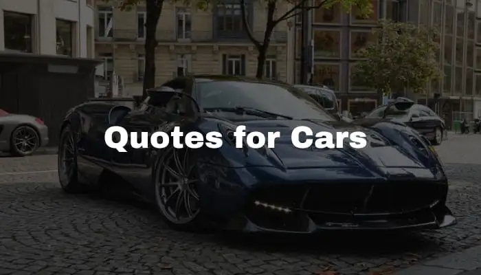 featured image used in Car Quotes images