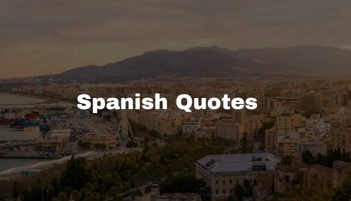 Spanish quotes