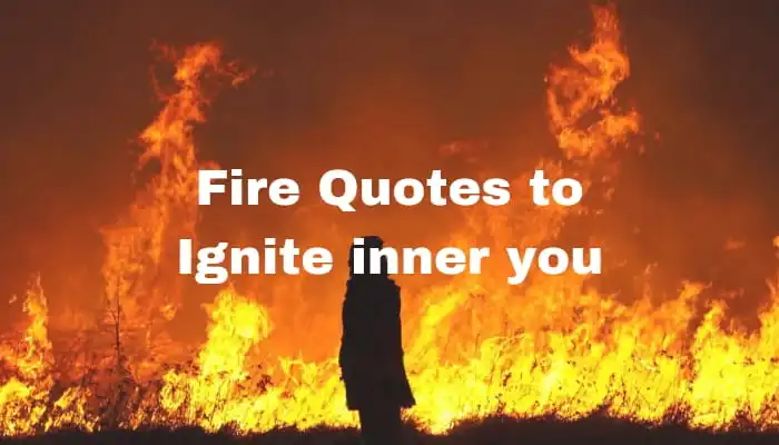 Fire quotes