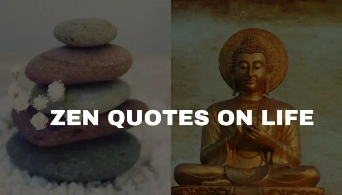 Zen quotes for life