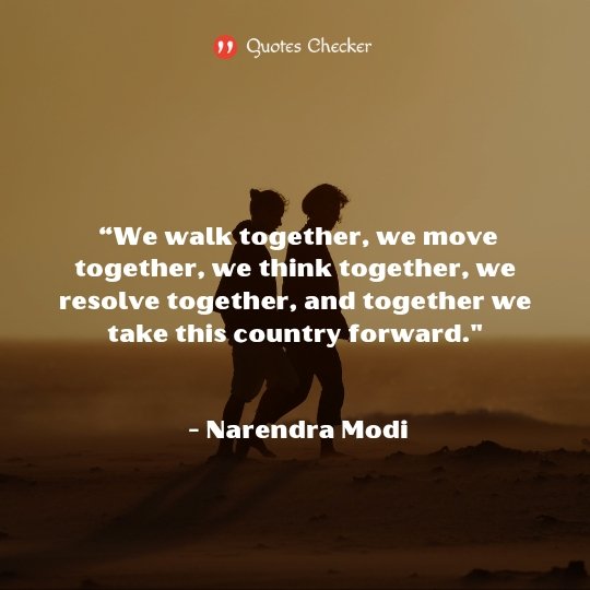 Quotes About Walking Together